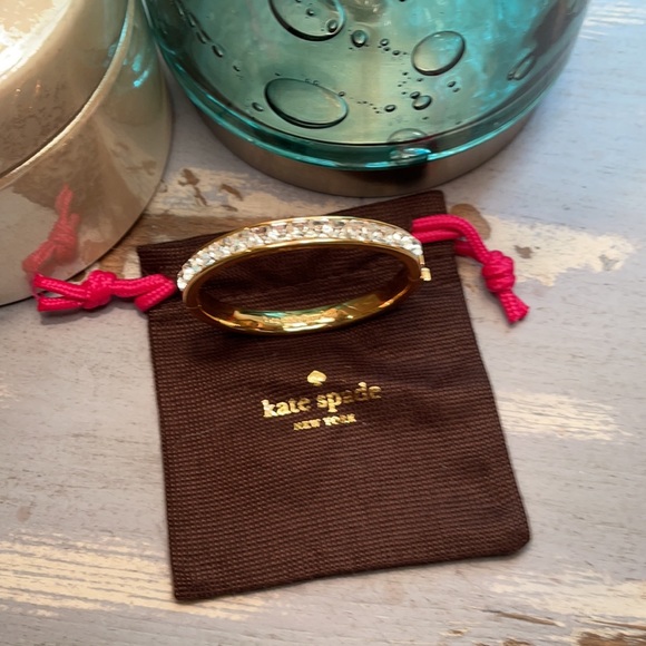 EUC Kate Spade ♠️ Statement Hinged Bracelet 💎 - Picture 2 of 7